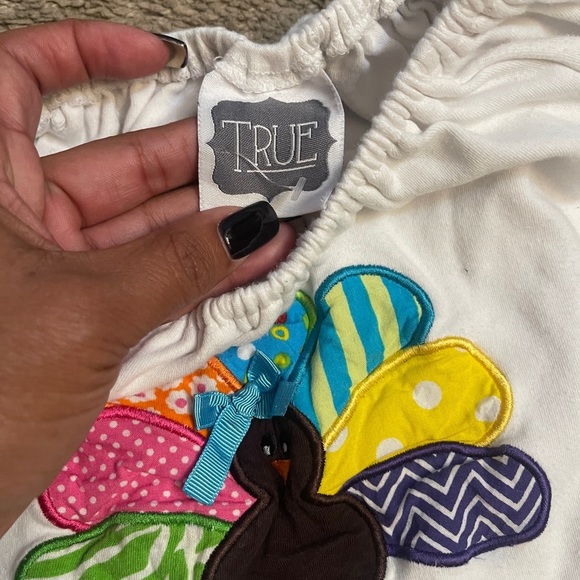 Cute turkey two-piece set size 4 - Picture 3 of 4